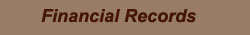 Financial Records