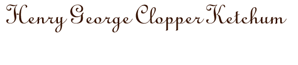 Henry George Clopper Ketchum