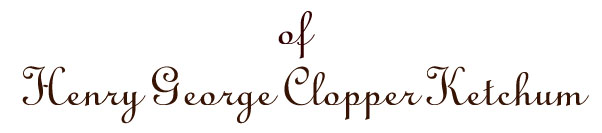 Engineering Counterparts of Henry George Clopper Ketchum