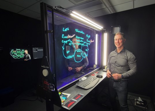 Lightboard Studio - L&T Hub