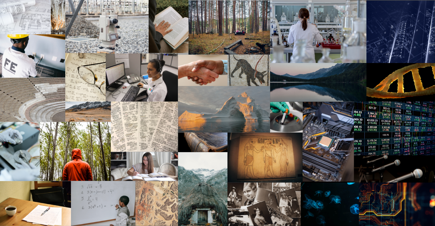 Images of Research photo collage
