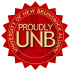 Proudly UNB logo