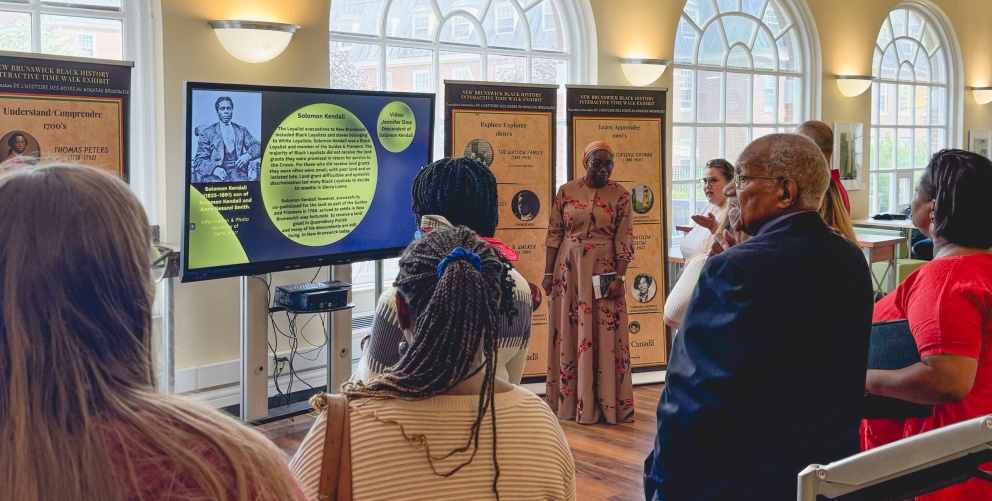 NB Black History Sociey Time Walk Exhibit