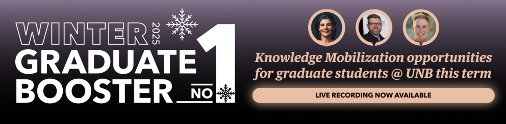 Winter 2025 Graduate Booster Series - Recording now available