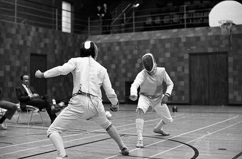 UNB fencers 1974