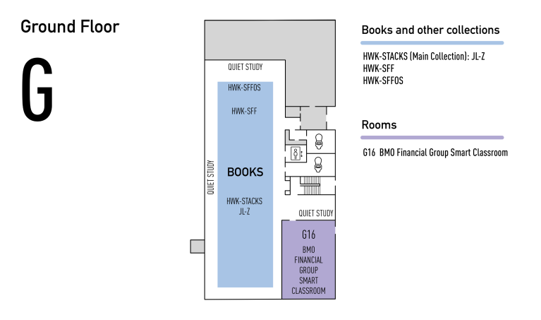 Hans W. Klohn Commons, UNBSJ: Ground Floor Plan