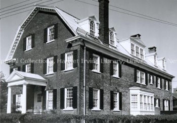 Exterior of Beaverbrook House, Saint John, 1954. UA PC 9e no. 1 (10).