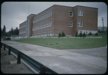 Enterprise Building, [between 1952-1956]. UA RG 350; Series 8; Sub-series 1; File 2 UNB50.