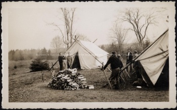 Forestry camp. Record group/Fonds UA RG; File 8; Item G8476 (1936).