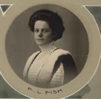 Frances Fish, (ca. 1910). UNB Class Composite and Group Photographs Database.