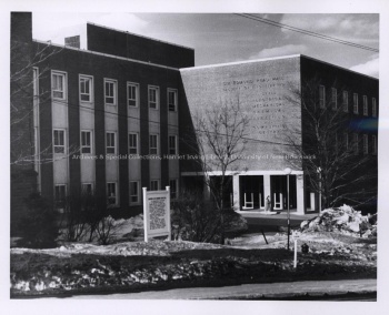 Sir Edmund Head Hall, 1967. UA PC 9a no. 10 (11).