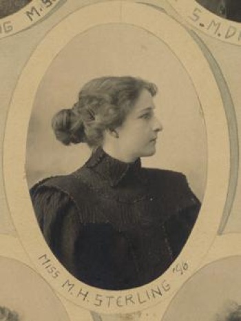 Mabel Sterling, ca. 1896. UNB Class Composite and Group Photographs Database.