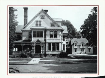 Maggie Jean Chestnut house and barn. UA PC 9 no. 22 (2).