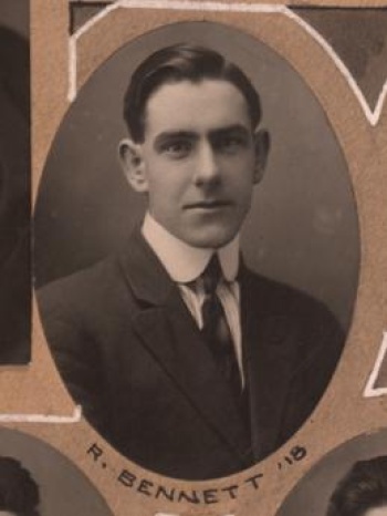 Randolph Harcourt Bennett, 1916. UNB Class Composite & Group Photographs Database.