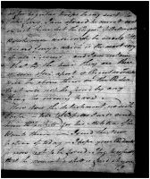 October 31, 1780 letter, page 3 (Archives and Special Collections, Harriet Irving Library, UNB)