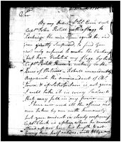 March 7, 1781, letter 2 (Archives and Special Collections, Harriet Irving Library, UNB)
