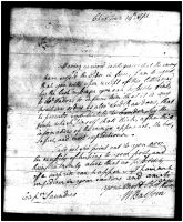 April 19, 1781, letter 2 (Archives and Special Collections, Harriet Irving Library, UNB)