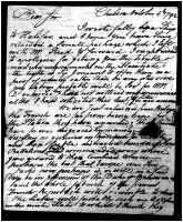 October 4, 1792, letter 2 (Archives and Special Collections, Harriet Irving Library, UNB)
