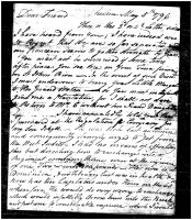 May 5, 1796, letter 2 (Archives and Special Collections, Harriet Irving Library, UNB)