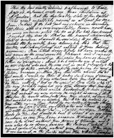 November 7, 1798, letter 3 (Archives and Special Collections, Harriet Irving Library, UNB)