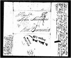 June 2, 1799, letter 1 (Archives and Special Collections, Harriet Irving Library, UNB)