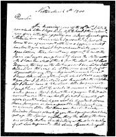 March 5, 1800, letter 2 (Archives and Special Collections, Harriet Irving Library, UNB)
