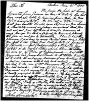 June 21, 1800, letter 2 (Archives and Special Collections, Harriet Irving Library, UNB)