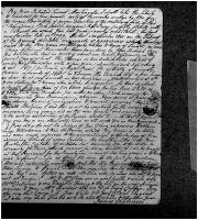 March 4, 1801, letter 4 (Archives and Special Collections, Harriet Irving Library, UNB)