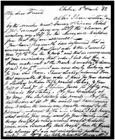 March 5, 1802, letter 2 (Archives and Special Collections, Harriet Irving Library, UNB)