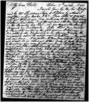 October 7, 1802, letter 2 (Archives and Special Collections, Harriet Irving Library, UNB)