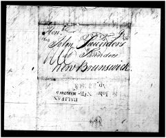 January 7, 1803, letter 1 (Archives and Special Collections, Harriet Irving Library, UNB)