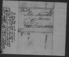 March 6, 1806, letter 1 (Archives and Special Collections, Harriet Irving Library, UNB)