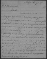 August 2, 1806, letter 2 (Archives and Special Collections, Harriet Irving Library, UNB)