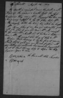 August 12, 1810, letter 2 (Archives and Special Collections, Harriet Irving Library, UNB)